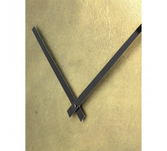 Ρολόι Τοίχου ArteLibre Χρυσό Μέταλλο 50x3x50cm