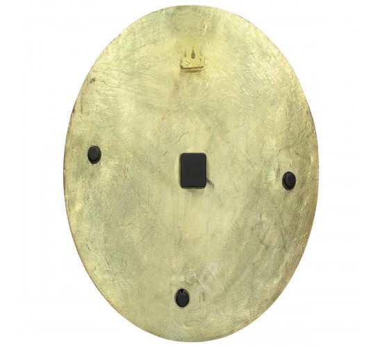 Ρολόι Τοίχου ArteLibre Χρυσό Μέταλλο 60x3x60cm