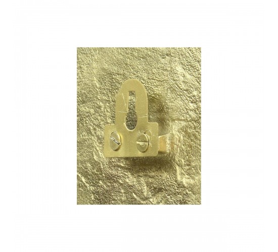 Ρολόι Τοίχου ArteLibre Χρυσό Μέταλλο 60x3x60cm