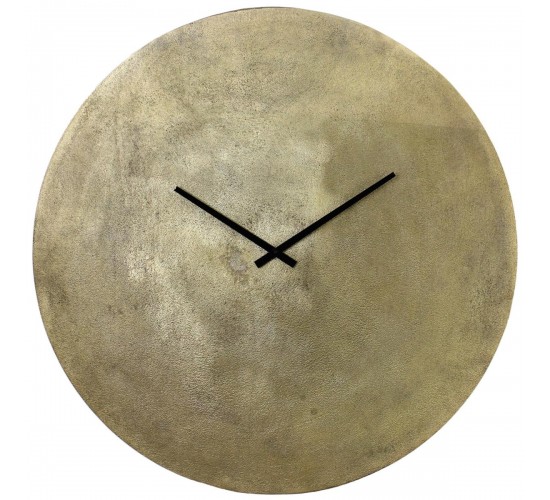 Ρολόι Τοίχου ArteLibre Χρυσό Μέταλλο 75x3x75cm