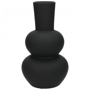 Βάζο ArteLibre Μαύρο Δολομίτης 10.7x10.7x19.7cm