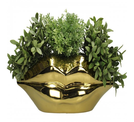 Κασπώ ArteLibre Χρυσό Κεραμικό 43x19x18.5cm