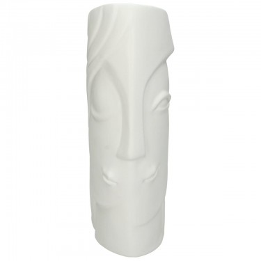 Βάζο ArteLibre Λευκό Κεραμικό 13x8.5x25.5cm