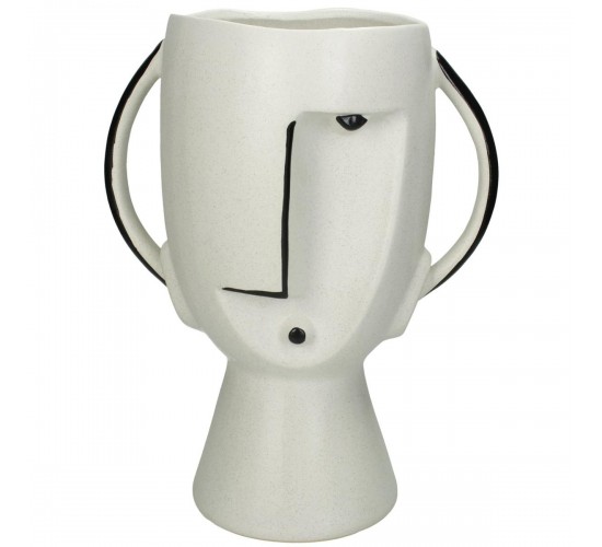 Κασπώ ArteLibre Ιβουάρ Κεραμικό 23x16x30cm