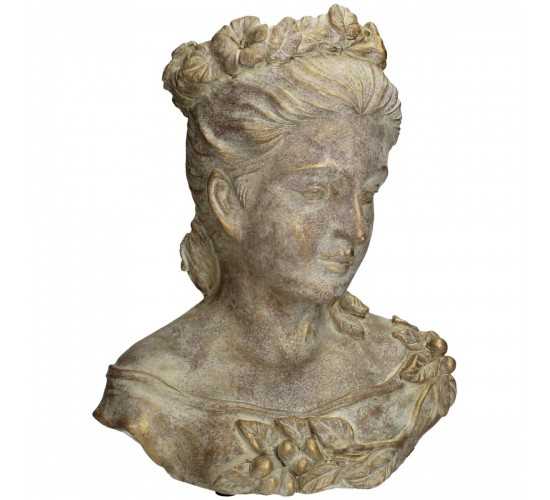Κασπώ ArteLibre Γυναίκα Χρυσό Τσιμέντο 24x16.5x29.5cm