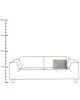 Μαξιλάρι Ιβουάρ Βελούδο 30x50cm Μαξιλάρι Ιβουάρ Βελούδο 30x50cm
