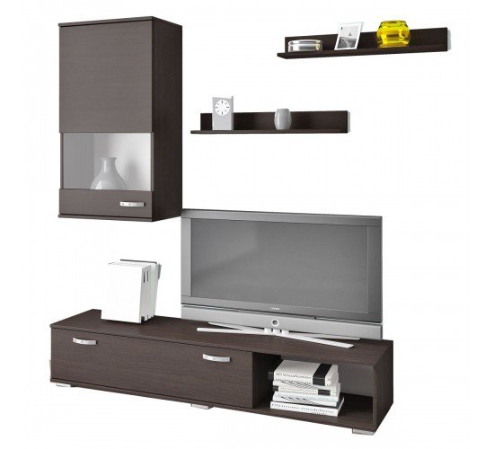Σύνθετο Ήφαιστος Μοριοσανίδα Wenge 170x36x170cm Σύνθετο Ήφαιστος Μοριοσανίδα Wenge 170x36x170cm