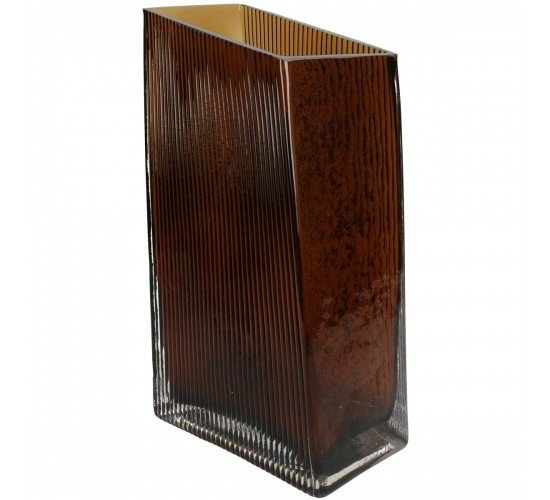 Βάζο Φυσικό Γυαλί 14.5x9x25cm Βάζο Φυσικό Γυαλί 14.5x9x25cm
