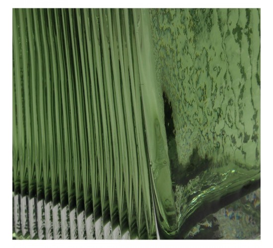 Βάζο ArteLibre Πράσινο Γυαλί 14x9x25cm