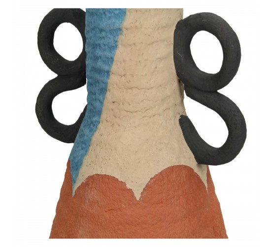 Βάζο Πολύχρωμο Τερακότα 13.2x13.2x25.5cm