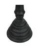 Κηροπήγιο Μαύρο Polyresin 10x10x28cm Κηροπήγιο Μαύρο Polyresin 10x10x28cm