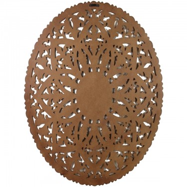 Διακοσμητικό Τοίχου ArteLibre Καφέ MDF 90x2x90cm