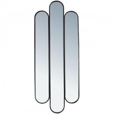 Καθρέπτης ArteLibre Μαύρο Μέταλλο 45.5x5x116cm