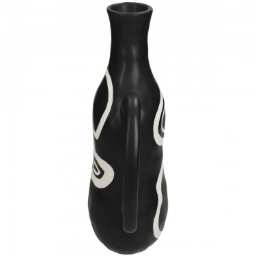 Βάζο ArteLibre Μαύρο Δολομίτης 17.8x12.8x28cm