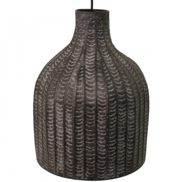 Φωτιστικό Κρεμαστό ArteLibre Μαύρο Μέταλλο 28.5x28.5x37cm