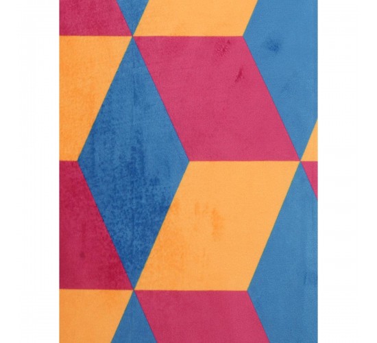 Μαξιλάρι ArteLibre Γεωμετρικά Σχήματα Πολύχρωμο Βελούδο 45x45cm