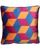 Μαξιλάρι ArteLibre Γεωμετρικά Σχήματα Πολύχρωμο Βελούδο 45x45cm
