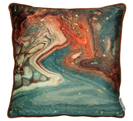 Μαξιλάρι ArteLibre Αχάτης Πολύχρωμο Βελούδο 45x45cm