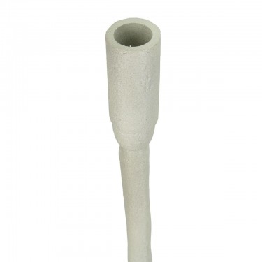 Κηροπήγιο ArteLibre Ιβουάρ Αλουμίνιο 13x12x42cm