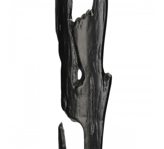 Διακοσμητικό ArteLibre Μαύρο Αλουμίνιο 13x12x67cm