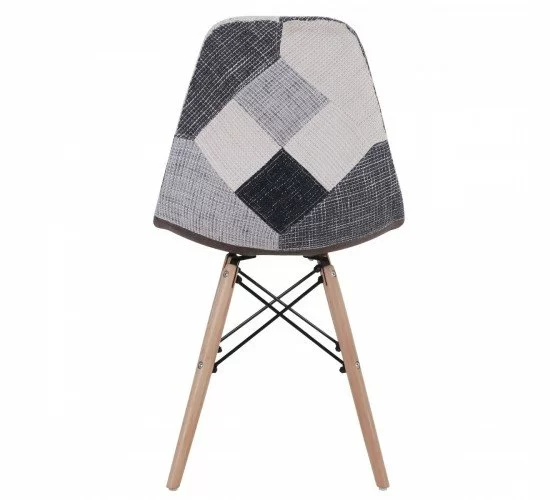 Καρέκλα CORYLOUS Patchwork Ύφασμα/Ξύλο 51x46x82cm Καρέκλα CORYLOUS Patchwork Ύφασμα/Ξύλο 51x46x82cm
