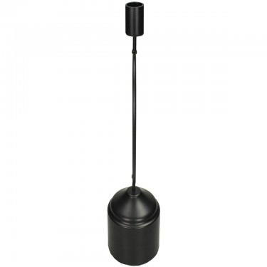 Κηροπήγιο ArteLibre Μαύρο Μέταλλο 11.8x8.2x29cm