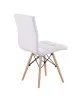 Καρέκλα CUPPLESSUS Λευκό PU 43x55x86cm Καρέκλα CUPPLESSUS Λευκό PU 43x55x86cm
