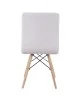 Καρέκλα CUPPLESSUS Λευκό PU 43x55x86cm Καρέκλα CUPPLESSUS Λευκό PU 43x55x86cm
