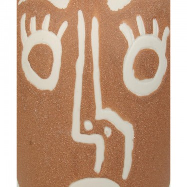 Κηροπήγιο ArteLibre Φυσικό Κεραμικό 11.6x11.6x18.7cm