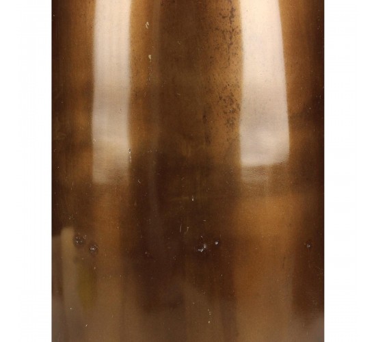 Κηροπήγιο Μπρονζέ Αλουμίνιο 13.5x13.5x20cm Κηροπήγιο Μπρονζέ Αλουμίνιο 13.5x13.5x20cm
