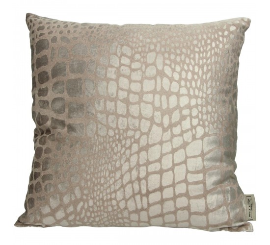 Μαξιλάρι ArteLibre Λεοπάρδαλη Ιβουάρ Βελούδο 45x45cm