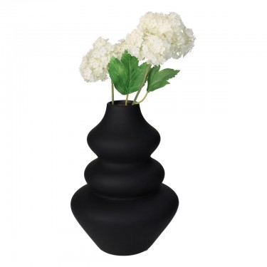 Βάζο ArteLibre Μαύρο Δολομίτης 15x15x20cm