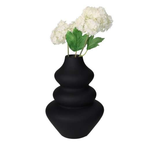 Βάζο ArteLibre Μαύρο Δολομίτης 15x15x20cm