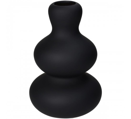 Βάζο ArteLibre Μαύρο Δολομίτης 13.5x13.5x20.4cm