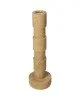 Κηροπήγιο Φυσικό Polyresin 7x7x23cm Κηροπήγιο Φυσικό Polyresin 7x7x23cm