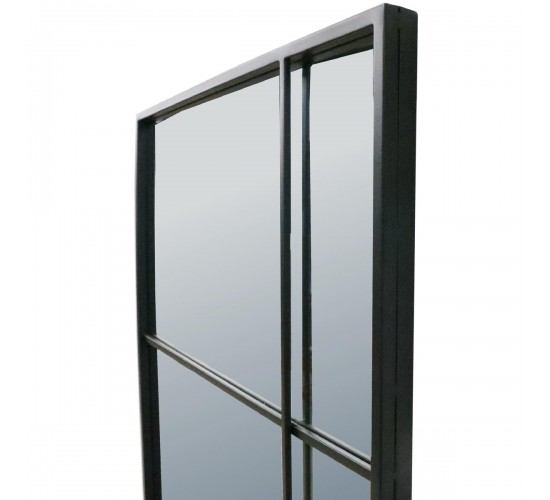 Καθρέπτης ArteLibre Μαύρο Μέταλλο 64.5x3x200cm