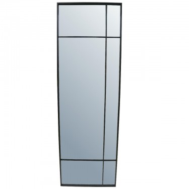 Καθρέπτης ArteLibre Μαύρο Μέταλλο 64.5x3x200cm