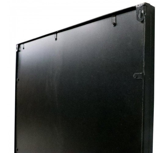 Καθρέπτης ArteLibre Μαύρο Μέταλλο 64.5x3x200cm