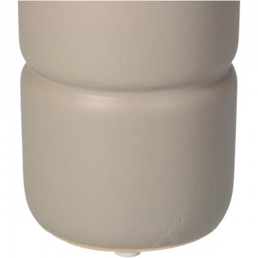 Βάζο ArteLibre Μπουκάλι Μπεζ Κεραμικό 8x8x26cm