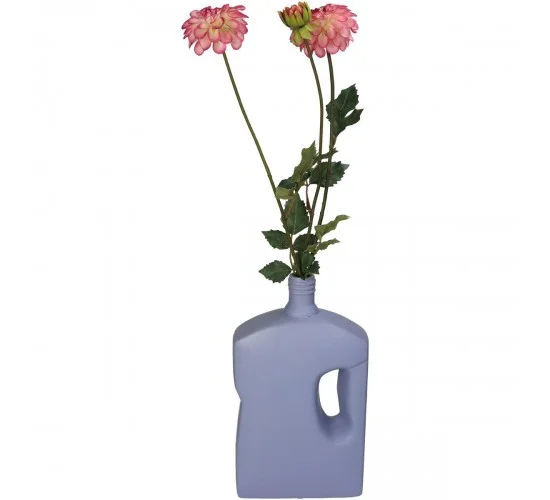 Βάζο Μπουκάλι Λιλά Κεραμικό 16x8.3x28.5cm Βάζο Μπουκάλι Λιλά Κεραμικό 16x8.3x28.5cm