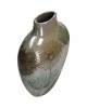 Βάζο Οβάλ Taupe Κεραμικό 23x12x24cm Βάζο Οβάλ Taupe Κεραμικό 23x12x24cm