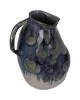 Βάζο Μπλε Κεραμικό 13.5x11.5x19cm Βάζο Μπλε Κεραμικό 13.5x11.5x19cm