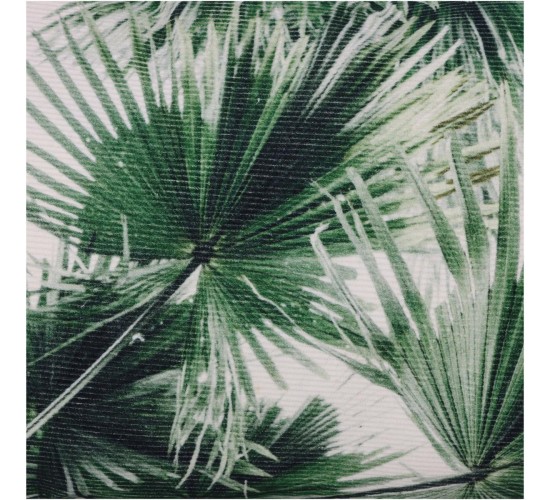Μαξιλάρι ArteLibre Φύλλα Φοίνικα Πράσινο Βαμβακερό 40x60cm