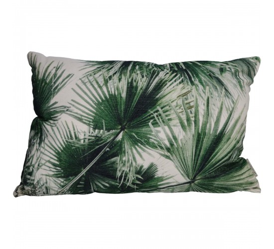 Μαξιλάρι ArteLibre Φύλλα Φοίνικα Πράσινο Βαμβακερό 40x60cm