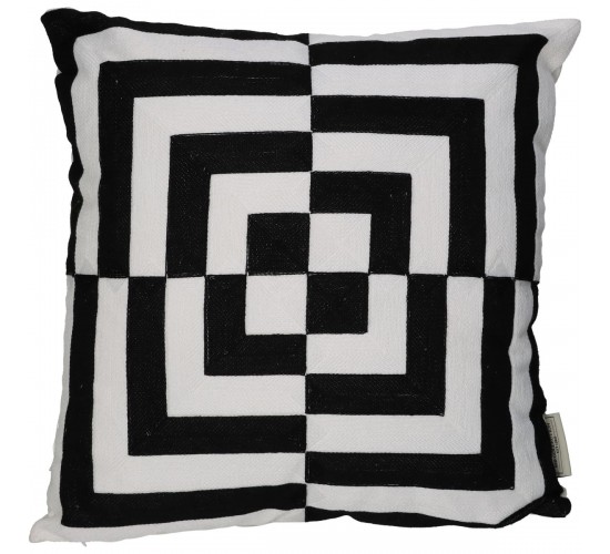 Μαξιλάρι Πολύχρωμο Βαμβακερό 45x45cm Μαξιλάρι Πολύχρωμο Βαμβακερό 45x45cm