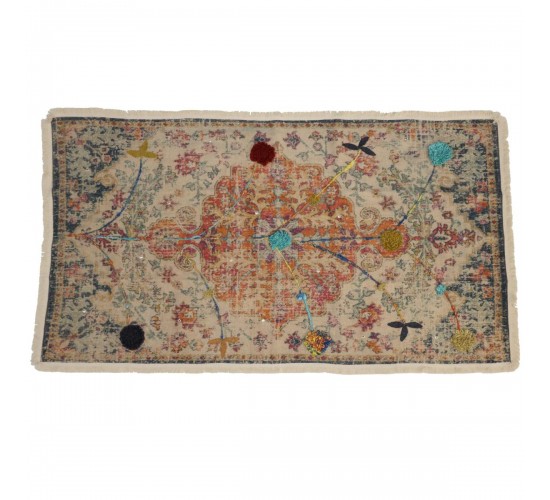 Χαλί ArteLibre Vintage Πολύχρωμο Βαμβακερό 150x80cm