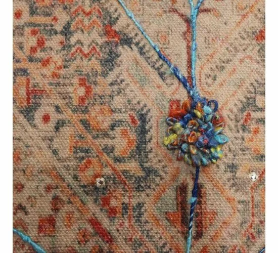 Χαλί Vintage Πολύχρωμο Βαμβακερό 80x150cm Χαλί Vintage Πολύχρωμο Βαμβακερό 80x150cm