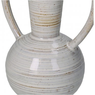 Βάζο ArteLibre Μπεζ Κεραμικό 14.5x11x23.6cm