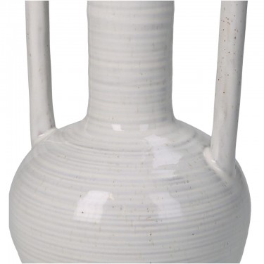 Βάζο ArteLibre Μπεζ Κεραμικό 12.2x12.2x27.5cm