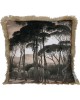 Μαξιλάρι Δάσος Καφέ Βελούδο 45x45cm Μαξιλάρι Δάσος Καφέ Βελούδο 45x45cm